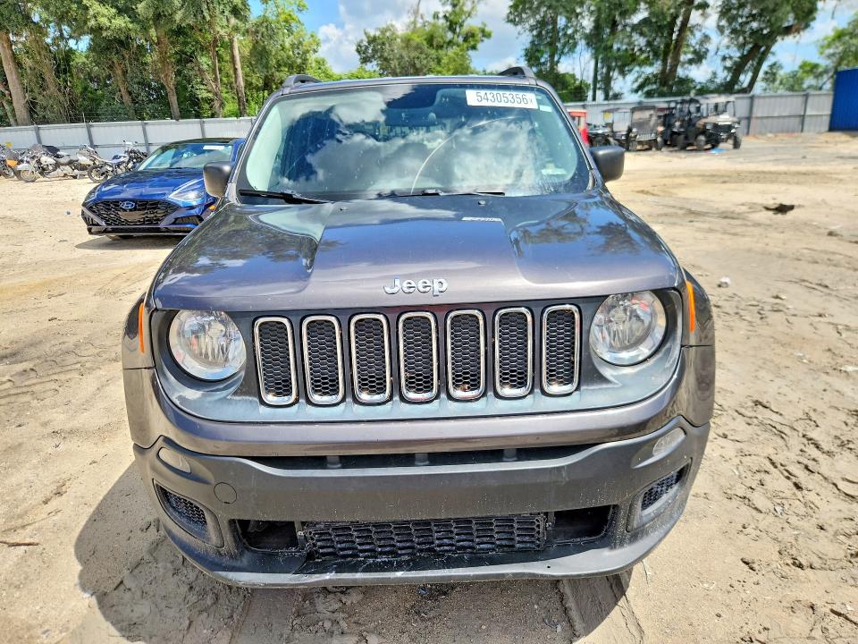 2017 Jeep Renegade VIN ZACCJAAB7HPF50205 COPART salvage auction — MECHANICAL, Fl - Certificate Of Title, sold $575 on 2026-07-02 (photo 5)