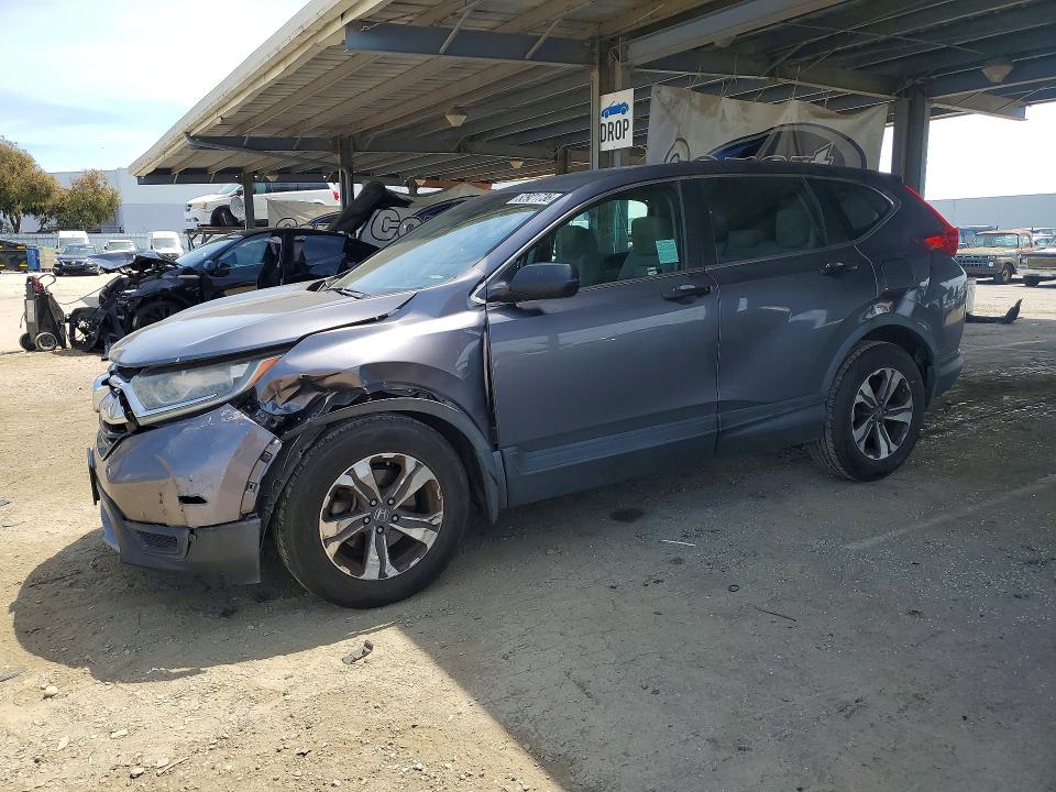 2017 Honda Cr-v VIN 7FARW5H38HE010181 COPART salvage auction — FRONT END, Ca - Salvage Certificate, sold $5,000 on 2026-07-16 (photo 1)