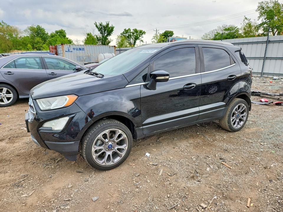2020 Ford Ecosport VIN MAJ6S3KL6LC351484 COPART salvage auction — REAR END, Il - Salvage Certificate, sold $2,100 on 2026-07-24 (photo 1)