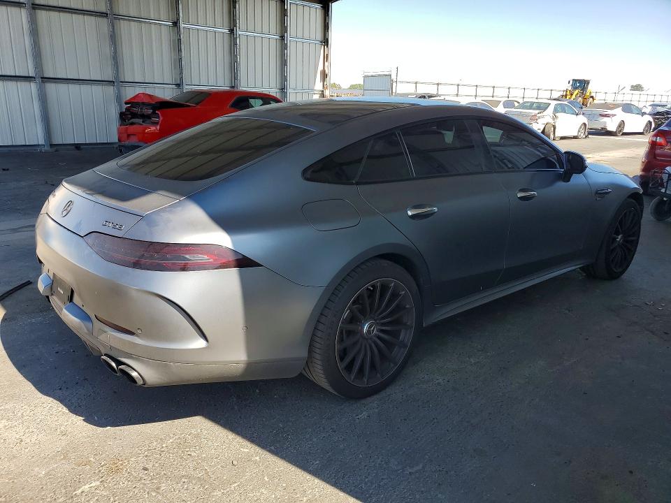 2021 Mercedes-benz AMG GT VIN W1K7X6BB2MA040064 COPART salvage auction — FRONT END, Ca - Salvage Certificate, sold $11,400 on 2026-07-27 (photo 3)