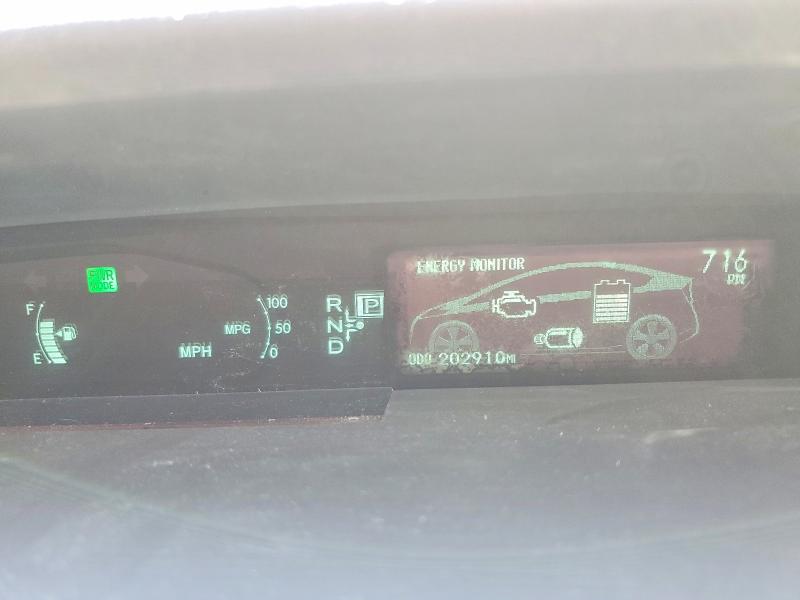 2010 Toyota Prius VIN JTDKN3DU8A0022340 COPART salvage auction — REAR END, Ma - Cert Of Title-Reconstrctd Coll, sold $425 on 2026-07-27 (photo 9)