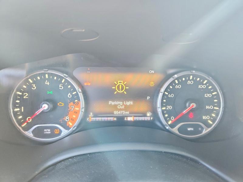 2017 Jeep Renegade VIN ZACCJBCB6HPE76469 COPART salvage auction — FRONT END, La - Cert Of Title-Salvage, sold $925 on 2026-08-13 (photo 9)