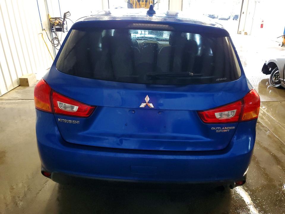 2017 Mitsubishi Outlander VIN JA4AR3AU6HZ022342 COPART salvage auction — FRONT END, Pa - Certificate Of Salvage, sold $2,100 on 2026-07-08 (photo 6)