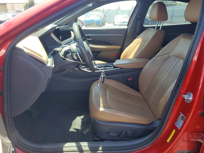 2020 Hyundai Sonata VIN 5NPEH4J21LH042478 COPART salvage auction — REAR END, Ca - Salvage Certificate, sold $4,650 on 2026-07-02 (photo 7)