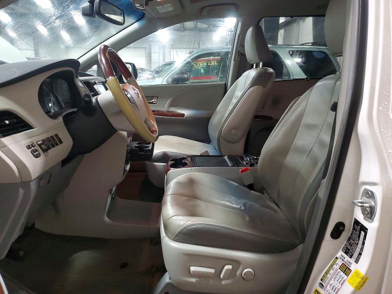 2013 Toyota Sienna VIN 5TDDK3DC6DS066847 COPART salvage auction — FRONT END, Mn - Cert Of Title-Salvage, sold $4,700 on 2026-07-02 (photo 7)