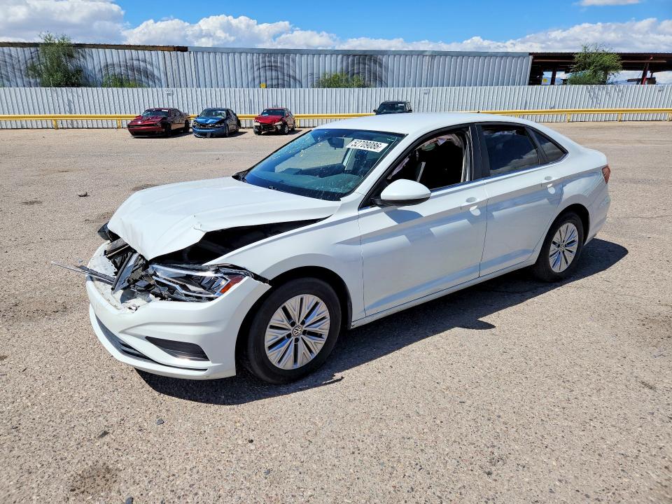 2019 Volkswagen Jetta VIN 3VWC57BU3KM051626 COPART salvage auction — FRONT END, Id - Salvage Certificate Of Title, sold $2,100 on 2026-08-07 (photo 1)