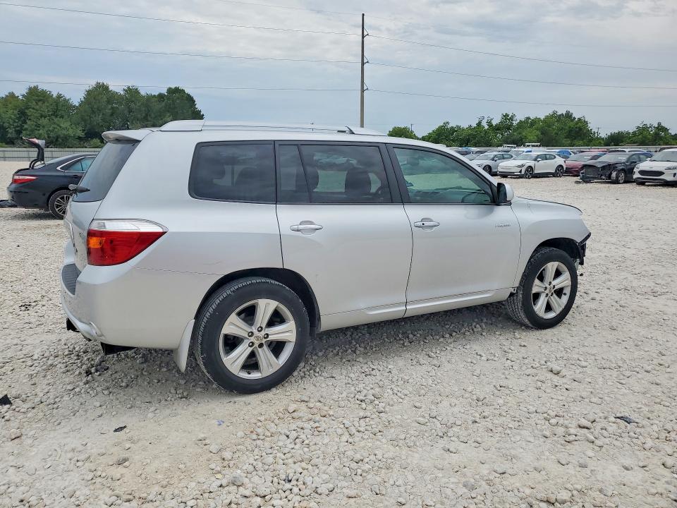 2008 Toyota Highlander VIN JTEDS42A382020960 COPART salvage auction — FRONT END, Tx - Salvage Vehicle Title, sold $2,550 on 2026-07-16 (photo 3)