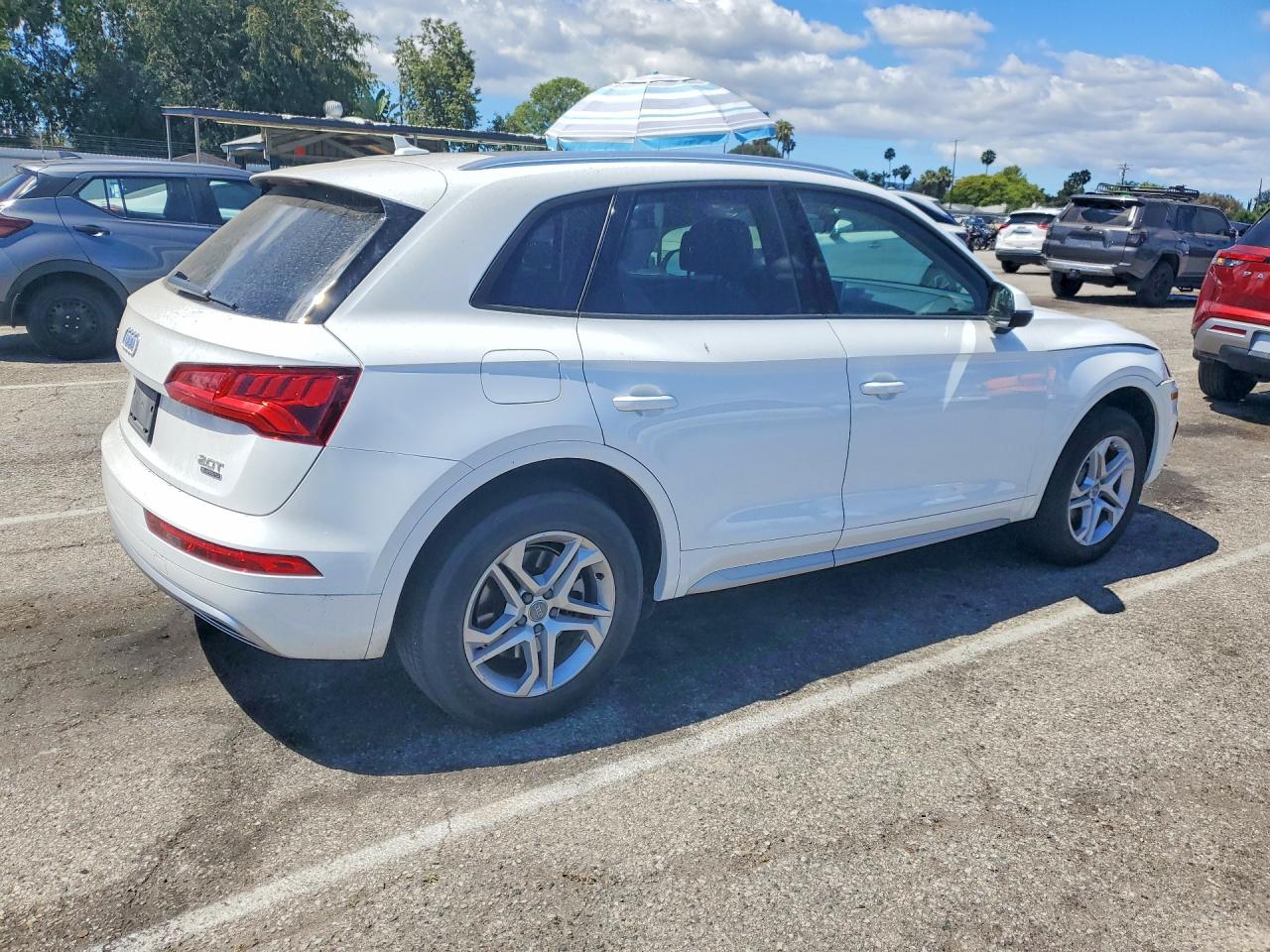 2018 Audi Q5 VIN WA1ANAFY0J2246961 COPART salvage auction — Front End, CA - SALVAGE CERTIFICATE, sold $8,200 on 2026-07-10 (photo 3)