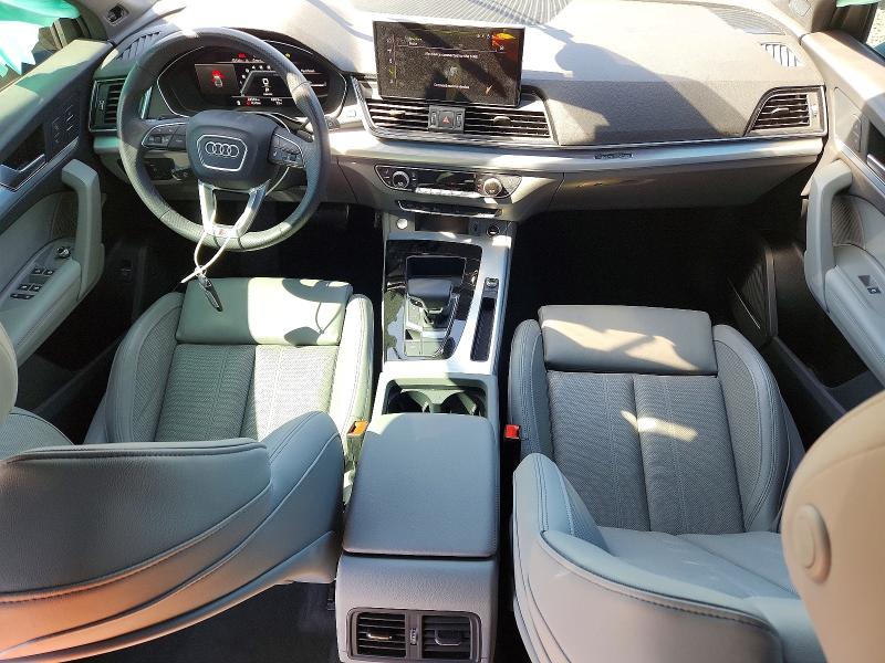 2024 Audi Q5 VIN WA15AAFY4R2053401 COPART salvage auction — SIDE, Ut - Salvage Certificate, sold $16,700 on 2026-07-07 (photo 8)