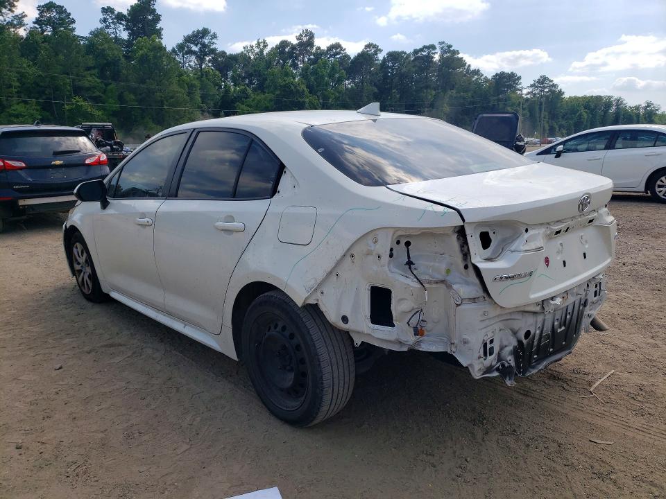 2020 Toyota VIN JTDEPRAE8LJ081859 COPART salvage auction — REAR END, La - Cert Of Title-Salvage, sold $5,300 on 2026-07-17 (photo 2)