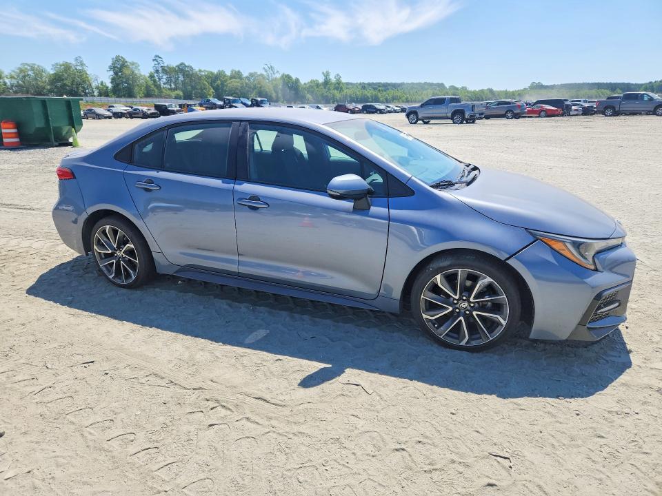 2021 Toyota Corolla VIN 5YFS4MCEXMP094072 COPART salvage auction — REAR END, Sc - Cert Of Title-Salvage, sold $5,200 on 2026-07-27 (photo 4)