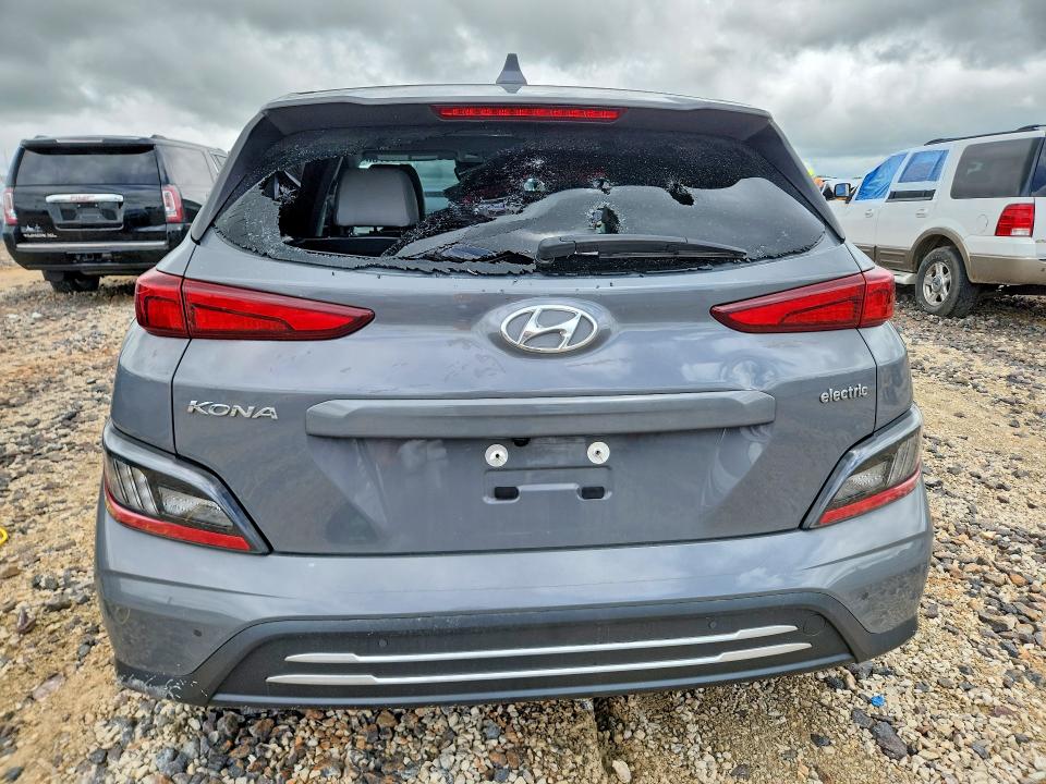 2022 Hyundai VIN KM8K53AG4NU152477 COPART salvage auction — HAIL, Mo - Certificate Of Title, sold $9,000 on 2026-07-15 (photo 6)