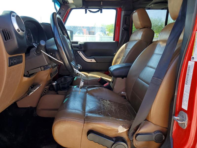 2012 Jeep Wrangler / VIN 1C4HJWFG0CL100108 COPART salvage auction — MECHANICAL, Oh - Certificate Of Title (P), sold $4,600 on 2026-07-09 (photo 7)