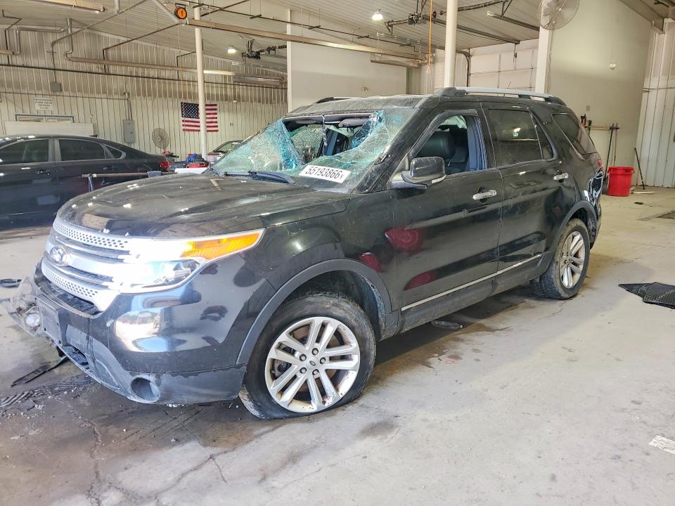 2015 Ford Explorer VIN 1FM5K8D86FGC01167 COPART salvage auction — ROLLOVER, Pa - Certificate Of Salvage, sold $950 on 2026-07-02 (photo 1)