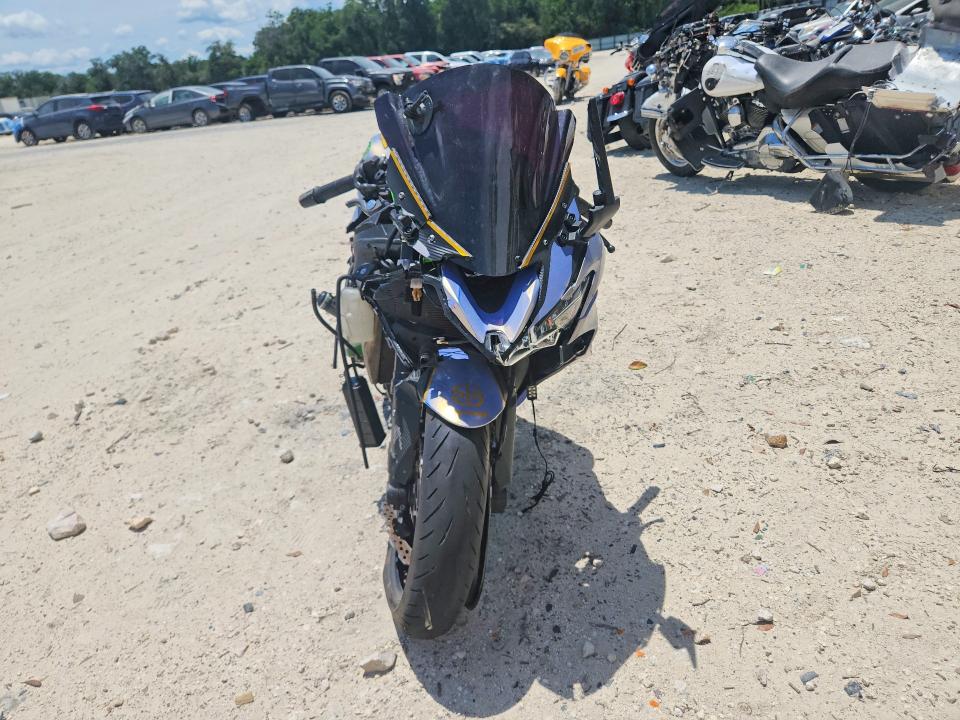 2021 Kawasaki Ninja VIN JKBZXJG14MA014772 COPART salvage auction — SIDE, Fl - Certificate Of Destruction, sold $525 on 2026-07-21 (photo 2)