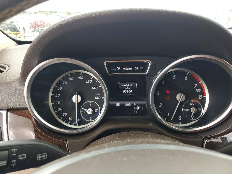 2013 Mercedes-benz M-klasse VIN 4JGDA5JB4DA145212 COPART salvage auction — FRONT END, FL - CERT OF TITLE SLVG REBUILDABLE, sold $5,400 on 2026-07-02 (photo 9)