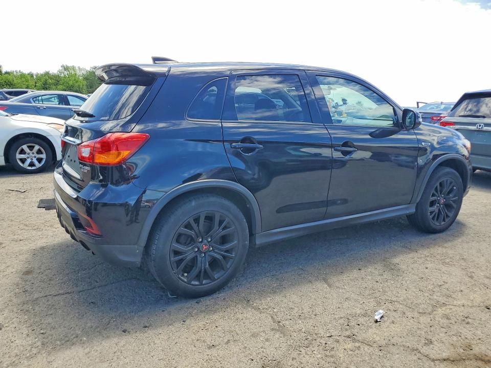 2019 Mitsubishi Outlander VIN JA4AR3AU6KU016805 COPART salvage auction — REAR END, Pa - Certificate Of Salvage, sold $3,800 on 2026-07-02 (photo 3)