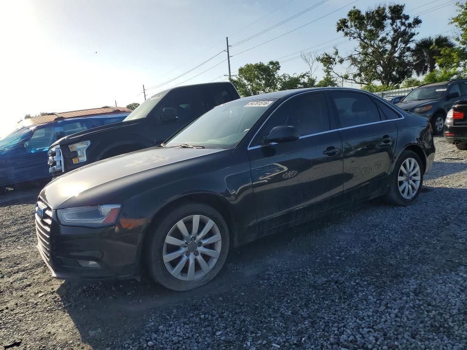 2013 Audi A4 VIN WAUAFAFL2DN025482 COPART salvage auction — REAR END, Mt - Certificate Of Title, sold $450 on 2026-07-31 (photo 1)