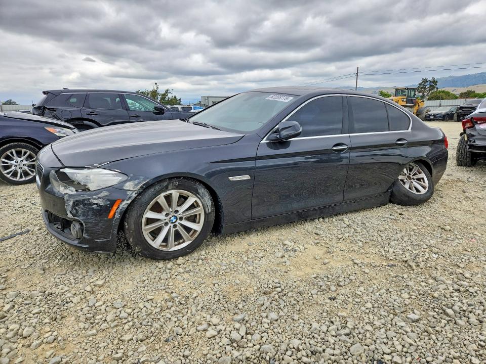 2015 BMW 5er VIN WBA5A5C53FD523938 COPART salvage auction — FRONT END, Id - Salvage Certificate Of Title, sold $1,050 on 2026-08-06 (photo 1)