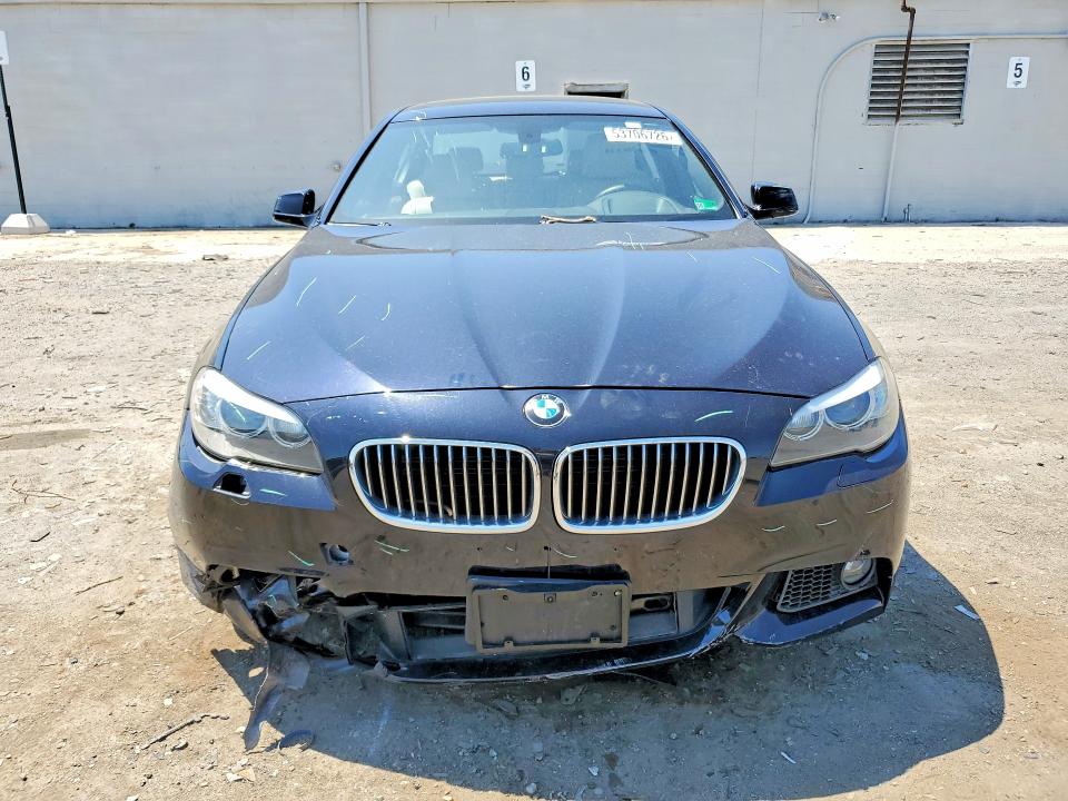 2013 BMW 5er VIN WBAFU7C50DDU67929 COPART salvage auction — FRONT END, Id - Salvage Certificate Of Title, sold $2,450 on 2026-07-15 (photo 5)