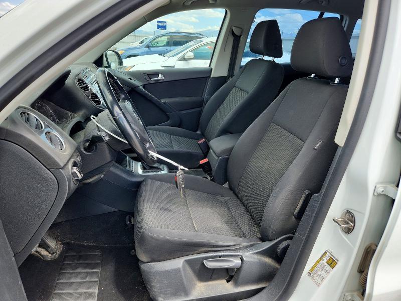 2015 Volkswagen Tiguan VIN WVGAV7AX1FW615605 COPART salvage auction — FRONT END, Ut - Salvage Certificate, sold $1,200 on 2026-07-10 (photo 7)