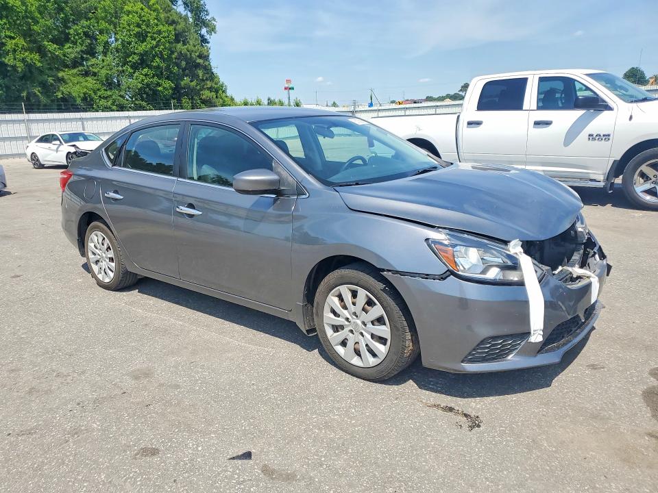 2017 Nissan Sentra VIN 3N1AB7AP6HY355066 COPART salvage auction — FRONT END, Nc - Salvage Certificate Of Title, sold $1,200 on 2026-07-02 (photo 4)