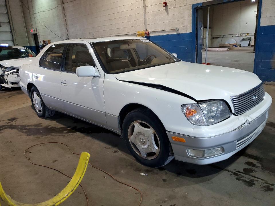 1998 Lexus Ls VIN JT8BH28F6W0104697 COPART salvage auction — FRONT END, Mi - Certificate Of Title, sold $1,250 on 2026-07-03 (photo 4)
