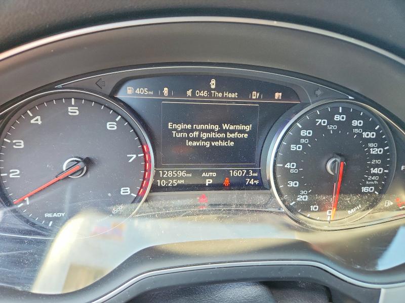 2018 Audi VIN WA1LHAF74JD045169 COPART salvage auction — UNDERCARRIAGE, Al - Cert Of Title-Salvage Title, sold $1,850 on 2026-07-28 (photo 9)