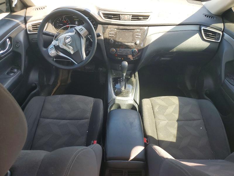 2016 Nissan Rogue VIN KNMAT2MTXGP728017 COPART salvage auction — FRONT END, Ga - Cert Of Title-Salvage, sold $275 on 2026-07-30 (photo 8)