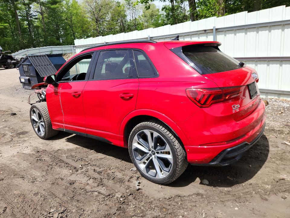 2021 Audi Q3 VIN WA1EECF32M1127918 COPART salvage auction — FRONT END, Vt - Cert Of Title-Salvage Vehicle, sold $5,700 on 2026-07-20 (photo 2)