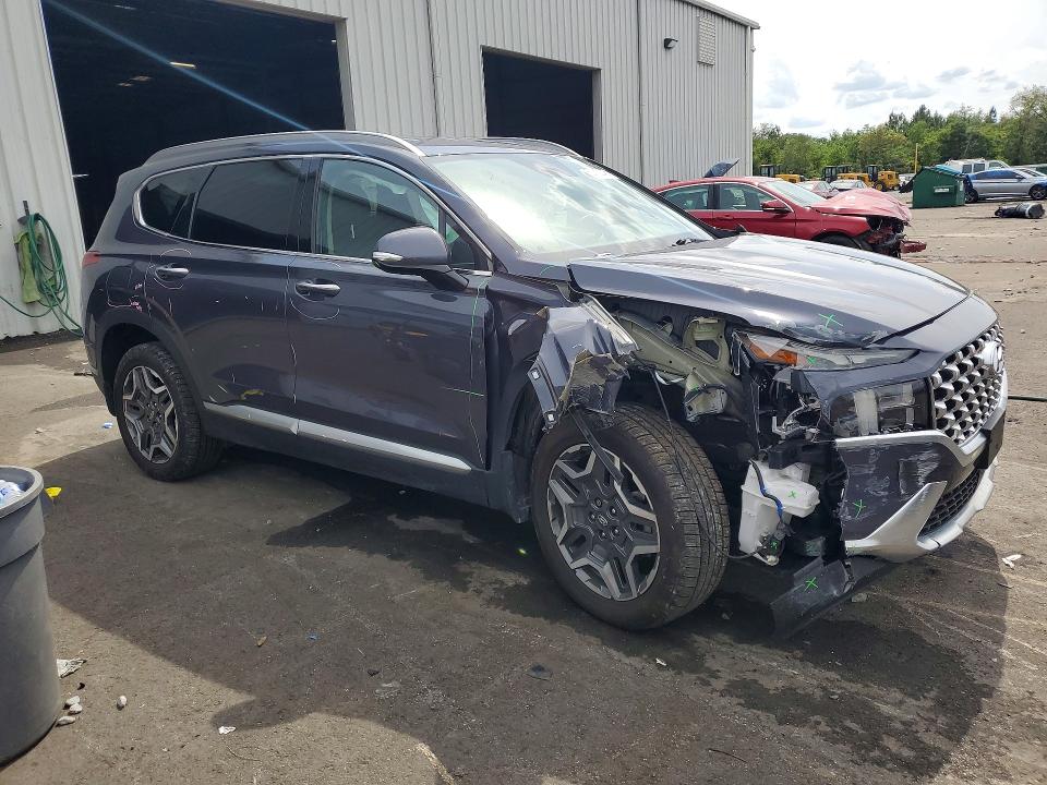 2022 Hyundai Santa fe VIN KM8S6DA29NU040796 COPART salvage auction — FRONT END, FL - CERTIFICATE OF DESTRUCTION, sold $10,000 on 2026-08-24 (photo 4)