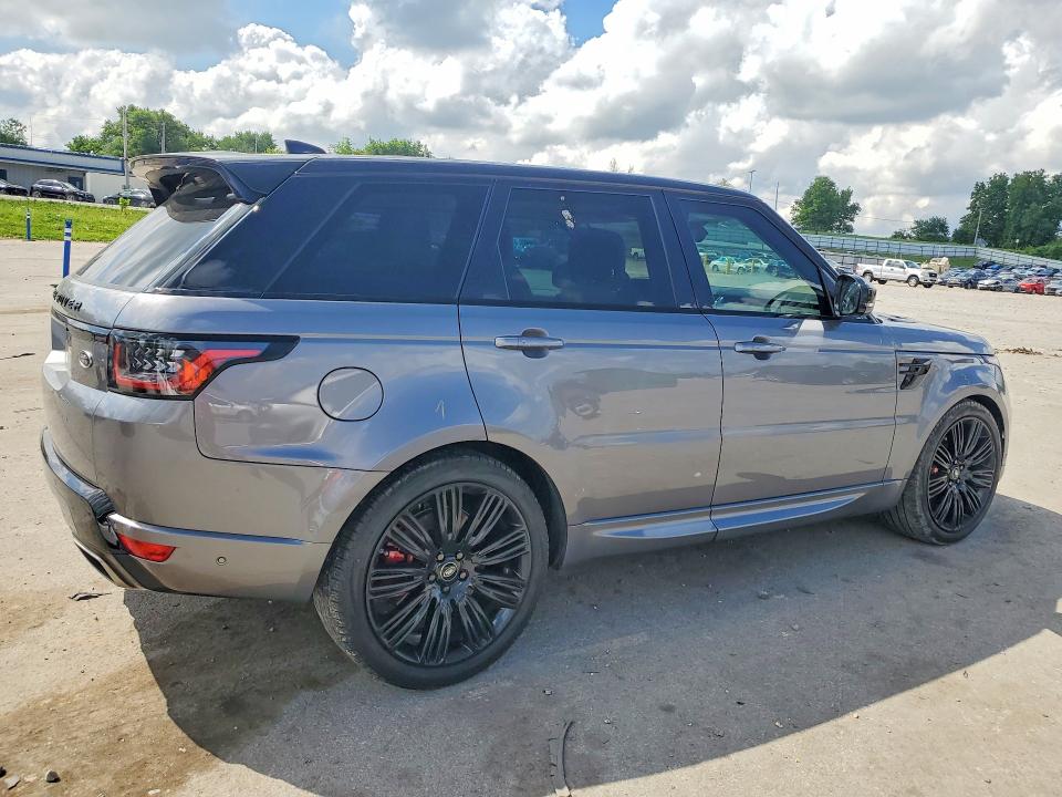 2021 Land rover RANGE ROVER VIN SALWR2SE8MA758018 COPART salvage auction — FRONT END, Mo - Salvage Certificate Of Title, sold $20,200 on 2026-07-19 (photo 3)
