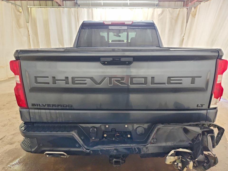 2021 Chevrolet Silverado 1500 VIN 1GCPYFEL0MZ227106 COPART salvage auction — REAR END, TX - CERTIFICATE OF TITLE, sold $20,500 on 2026-07-09 (photo 6)