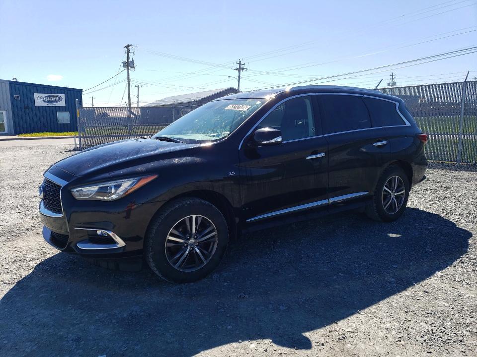 2018 Infiniti Qx60 VIN 5N1DL0MM6JC509334 COPART salvage auction — NORMAL WEAR, Ns - Cert Of Registration (P), sold $6,200 on 2026-07-09 (photo 1)
