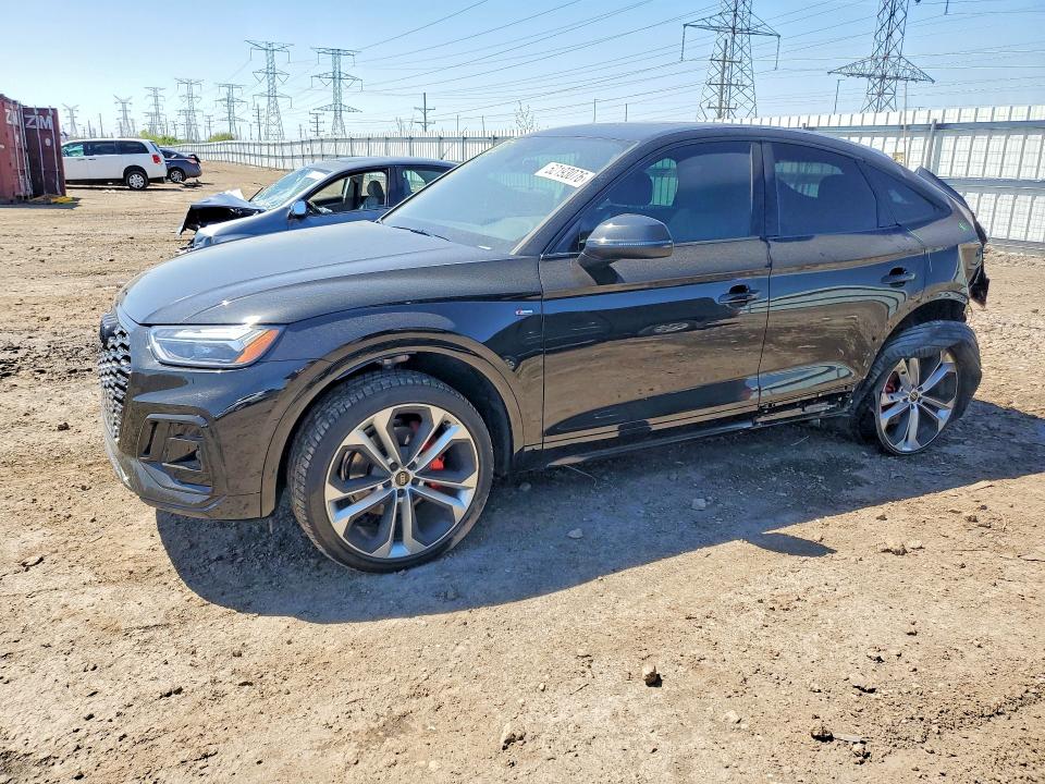 2024 Audi VIN WA15AAFY1R2004057 COPART salvage auction — SIDE, Il - Salvage Certificate, sold $14,000 on 2026-07-14 (photo 1)