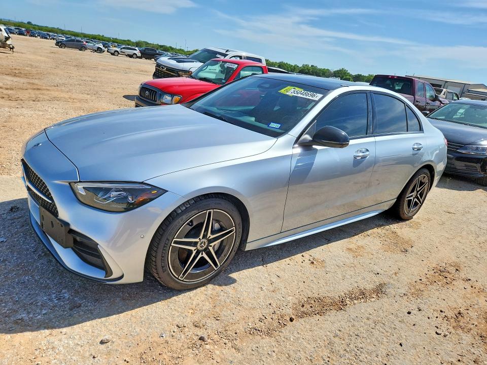 2023 Mercedes-benz C-klasse VIN W1KAF4GBXPR144801 — COPART salvage auction photo