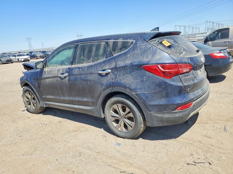 2016 Hyundai Santa fe VIN 5XYZTDLB6GG322049 COPART salvage auction — FRONT END, Ca - Acq Bos - Post Sale - Salvage, sold $725 on 2026-07-06 (photo 2)