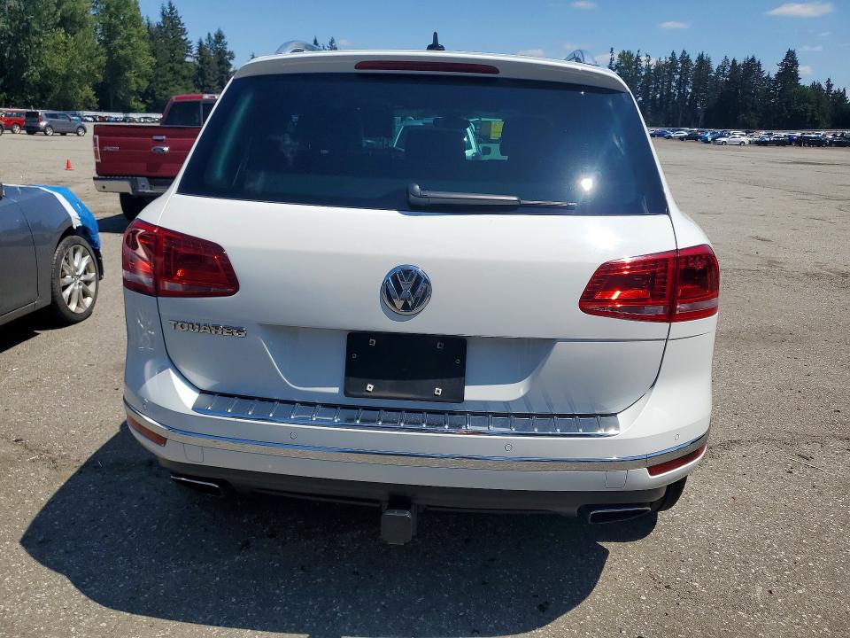 2017 Volkswagen Touareg VIN WVGRF7BP8HD003284 COPART salvage auction — MECHANICAL, Wa - Vehicle Cert Of Ownership-Titl, sold $1,750 on 2026-07-13 (photo 6)