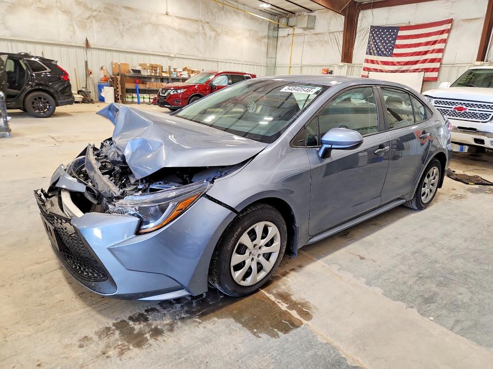 2022 Toyota VIN 5YFEPMAE1NP307449 COPART salvage auction — FRONT END, Salvage Title, sold $300 on 2026-07-29 (photo 1)