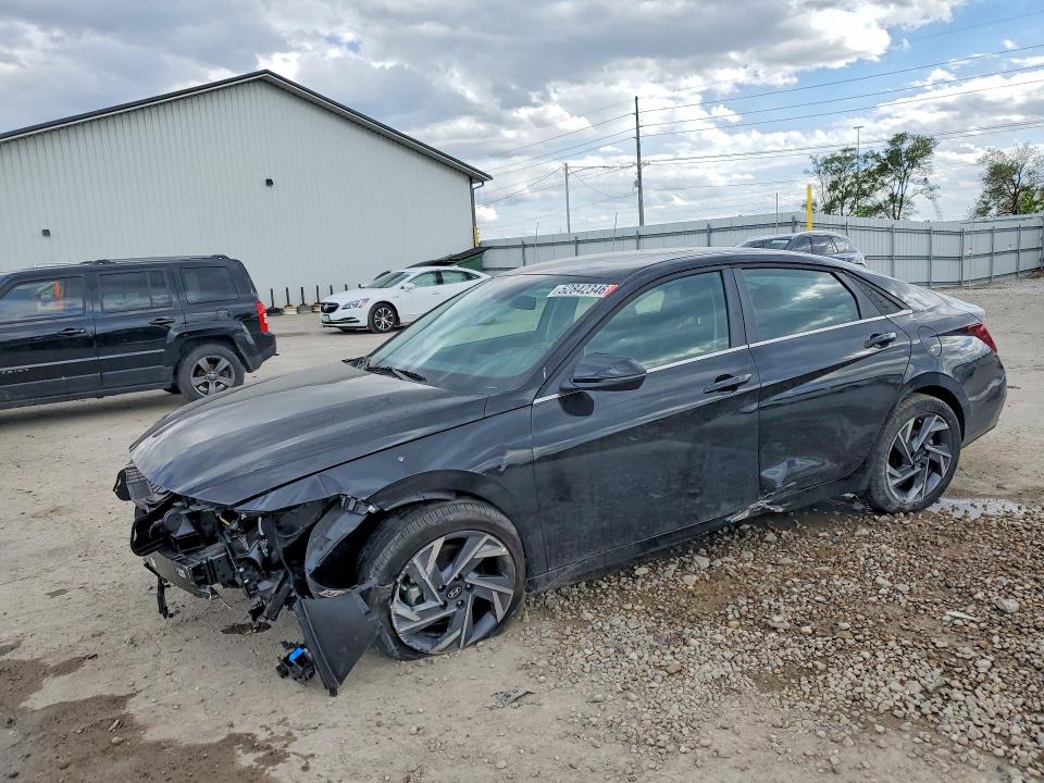 2025 Hyundai VIN KMHLN4DJ9SU175931 COPART salvage auction — FRONT END, Ia - Cert Of Title-Salvage Title, sold $4,800 on 2026-07-10 (photo 1)