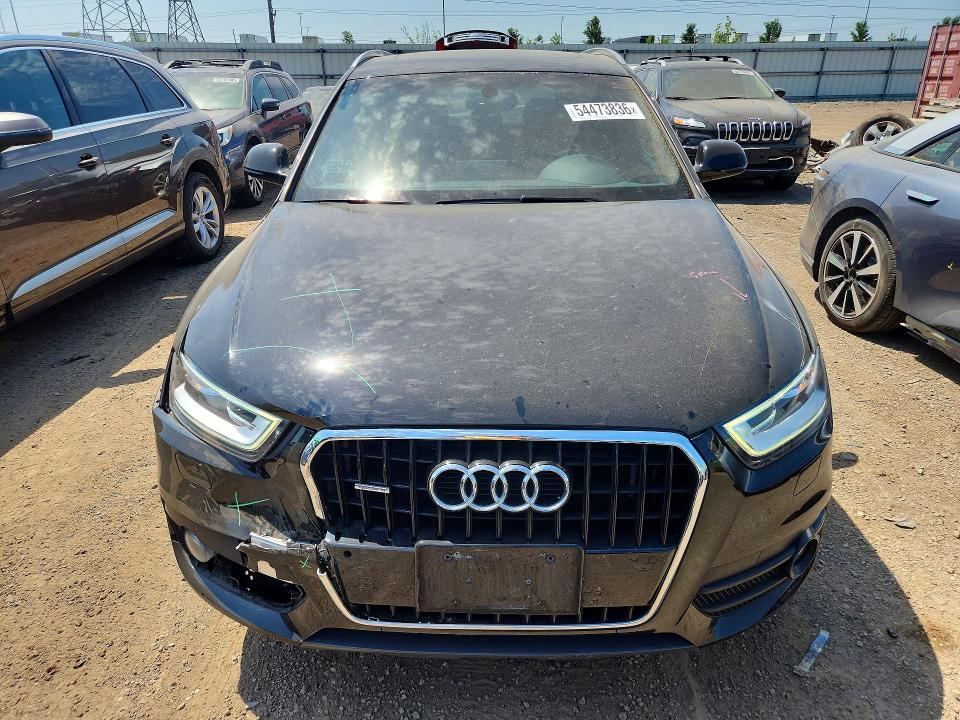 2015 Audi Q3 VIN WA1GFCFS7FR009123 COPART salvage auction — FRONT END, Il - Salvage Certificate, sold $4,050 on 2026-07-07 (photo 5)