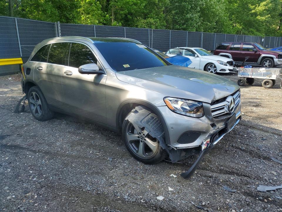 2019 Mercedes-benz Glc VIN WDC0G4KB4KV121762 COPART salvage auction — FRONT END, Md - Cert Of Salvage > 75% Damage, sold $8,700 on 2026-07-10 (photo 4)