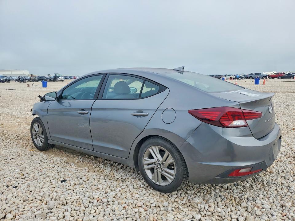 2019 Hyundai Elantra VIN KMHD84LF6KU762452 COPART salvage auction — FRONT END, TX - SALVAGE VEHICLE TITLE (P), sold $725 on 2026-07-02 (photo 2)