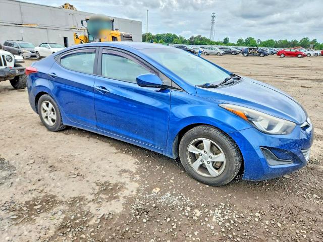 2015 Hyundai Elantra VIN KMHDH4AE4FU297802 COPART salvage auction — SIDE, Va - Certificate Of Title, sold $1,200 on 2026-07-08 (photo 4)