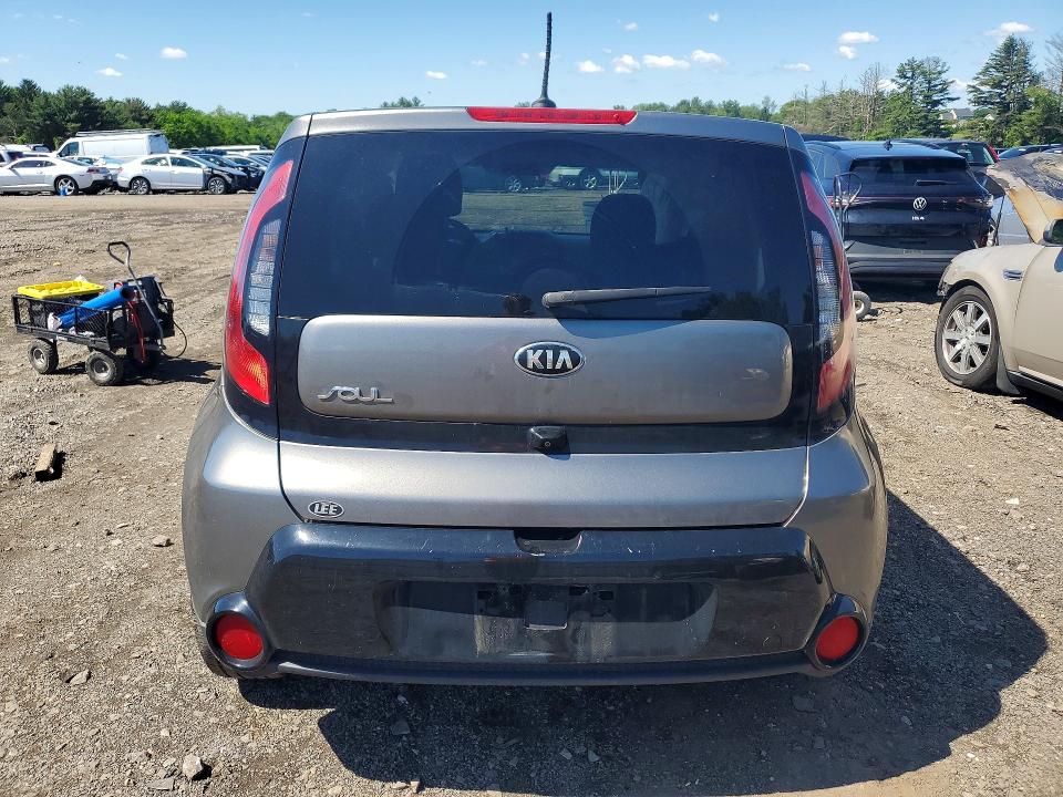 2016 Kia Soul VIN KNDJP3A50G7337037 COPART salvage auction — FRONT END, Md - Cert Of Salvage > 75% Damage, sold $375 on 2026-07-04 (photo 6)