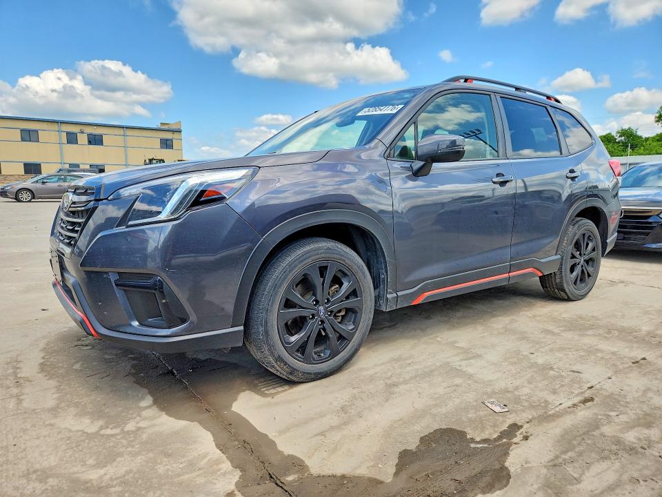 2024 Subaru Forester VIN JF2SKAGC4RH403035 COPART salvage auction — HAIL, Tx - Certificate Of Title, sold $15,100 on 2026-07-13 (photo 1)