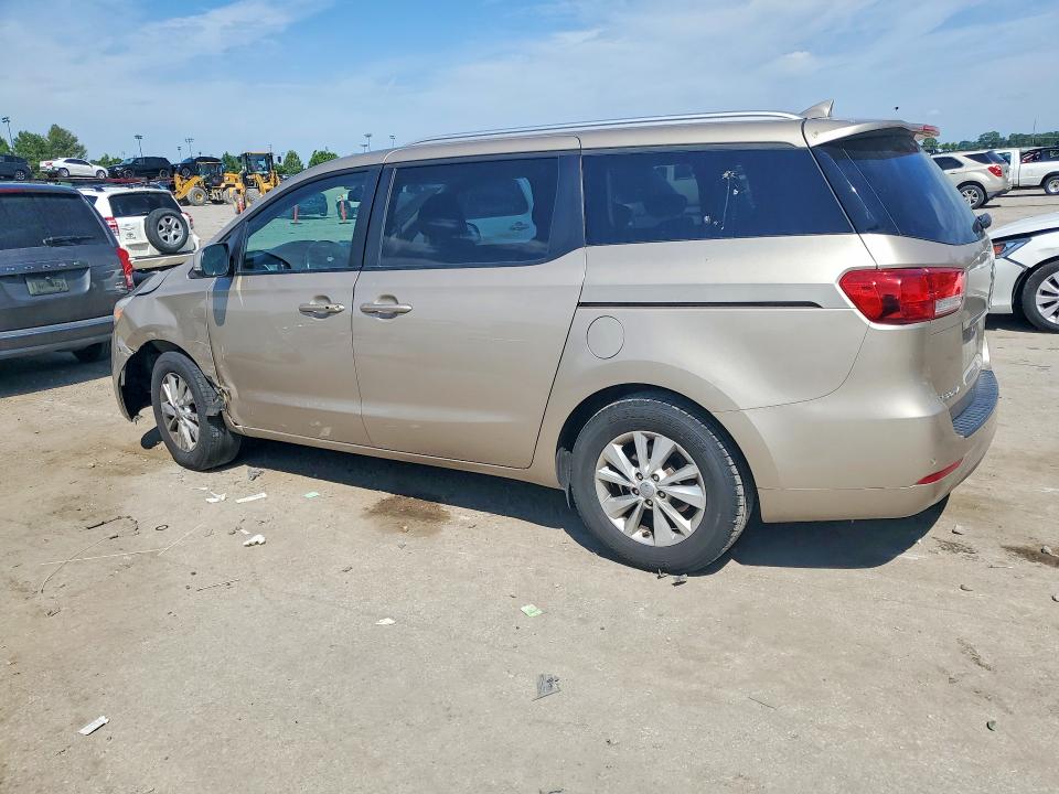 2017 Kia SEDONA VIN KNDMB5C12H6307210 COPART salvage auction — FRONT END, Mo - Salvage Certificate Of Title, sold $650 on 2026-07-10 (photo 2)