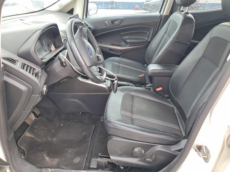 2020 Ford Ecosport VIN MAJ6S3JL1LC384085 COPART salvage auction — FRONT END, Ut - Salvage Certificate, sold $2,250 on 2026-07-20 (photo 7)