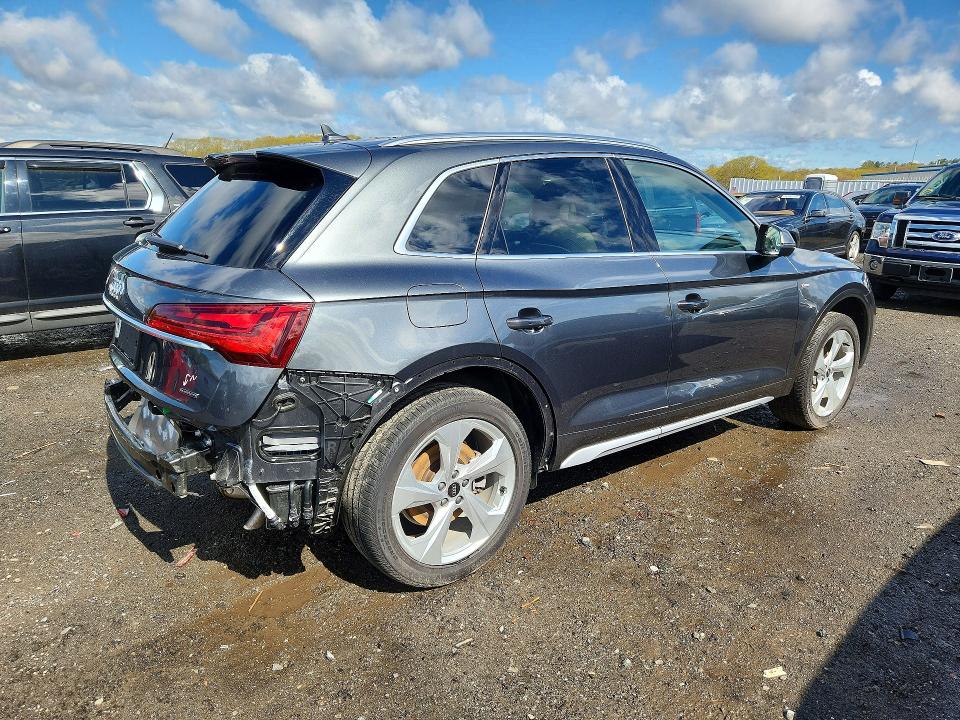 2024 Audi VIN WA1EAAFY0R2021660 COPART salvage auction — REAR END, Ma - Cert Of Title-Salvage, sold $18,300 on 2026-07-08 (photo 3)