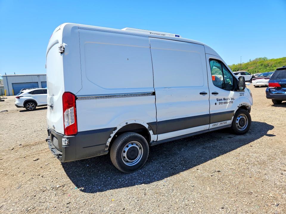 2017 Ford Transit VIN 1FTYR1CM7HKA43148 COPART salvage auction — FRONT END, Il - Salvage Certificate, sold $1,450 on 2026-07-09 (photo 3)